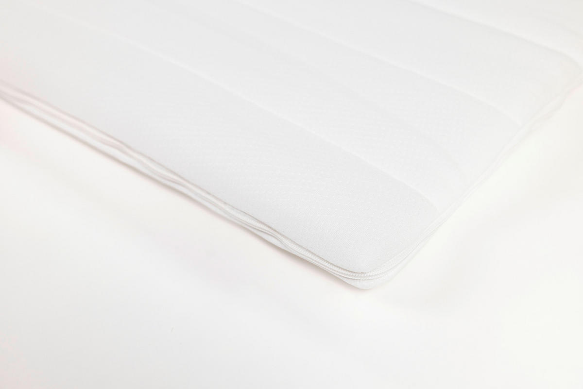 TOPPER 80/200 cm Höhe ca. 4 cm  - Weiß, MODERN, Textil (80/200cm) - Livetastic
