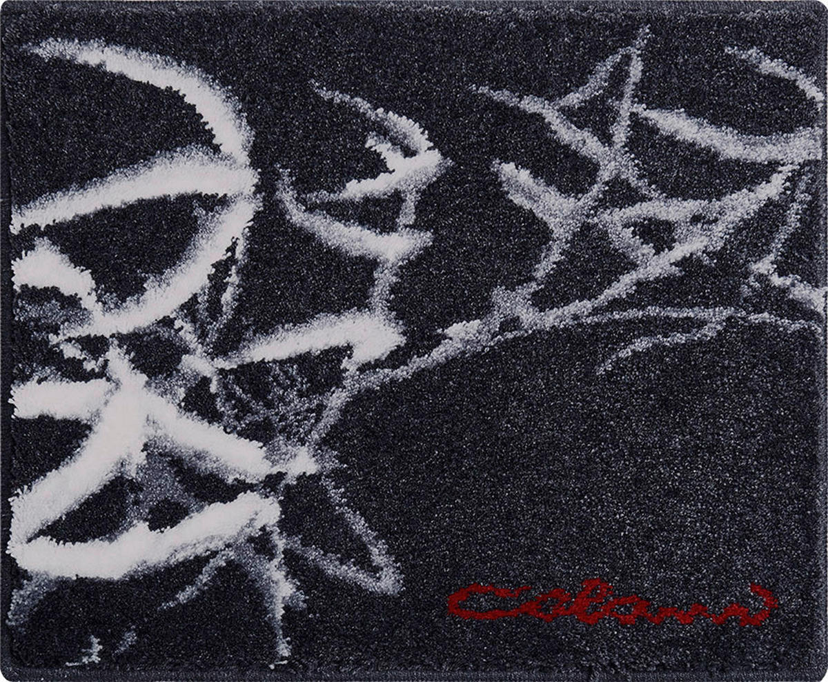 BIDET-VORLEGER Colani 23 Anthrazit 50/60 cm  - Anthrazit, Basics, Kunststoff/Textil (50/60cm) - Grund