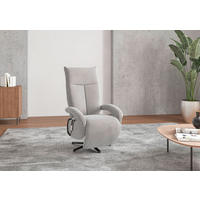 SESSEL in Flachgewebe Silberfarben  - Silberfarben/Schwarz, KONVENTIONELL, Textil/Metall (74/112/82cm) - Sit & More