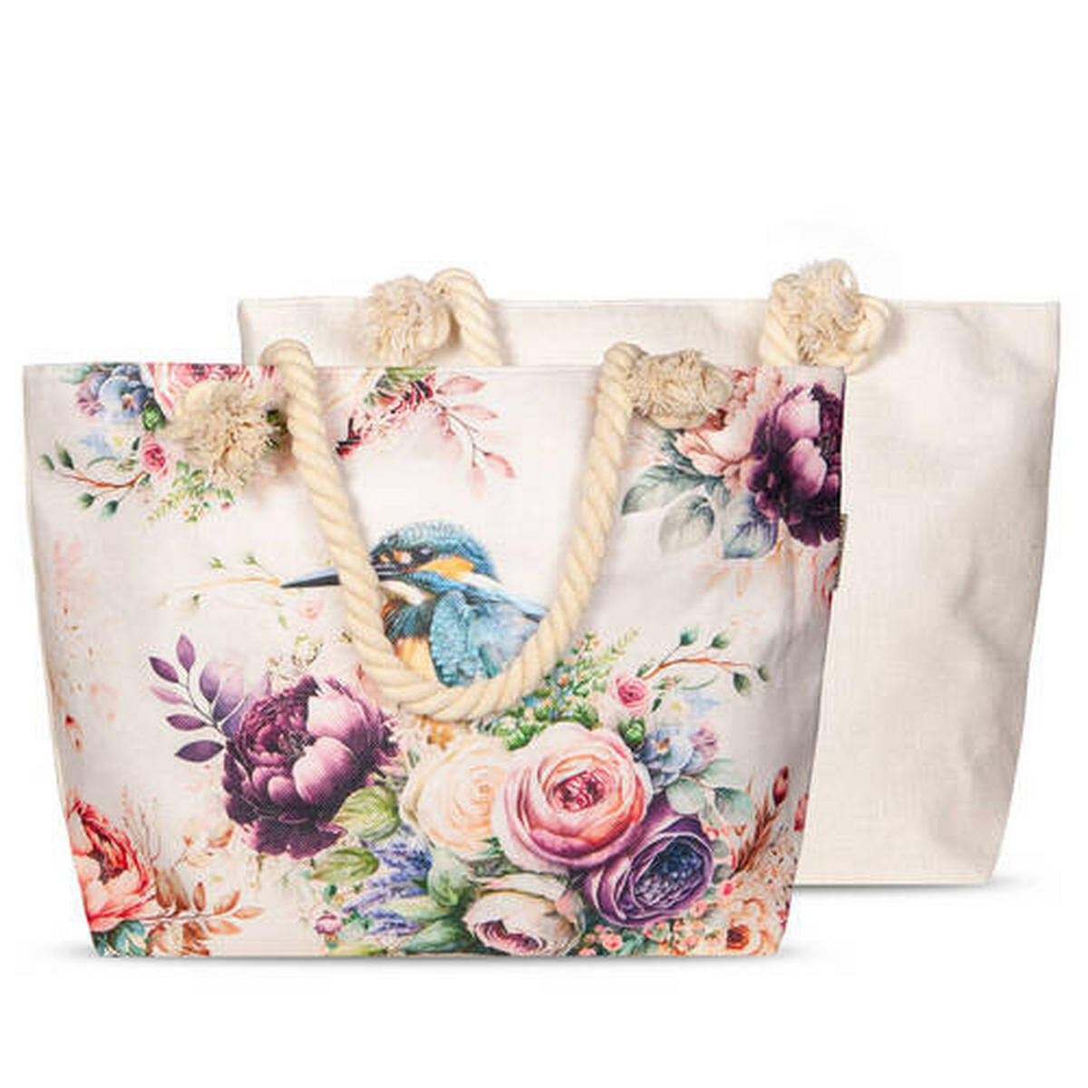 STRANDTASCHE - Multicolor, Trend, Textil (43/60cm)
