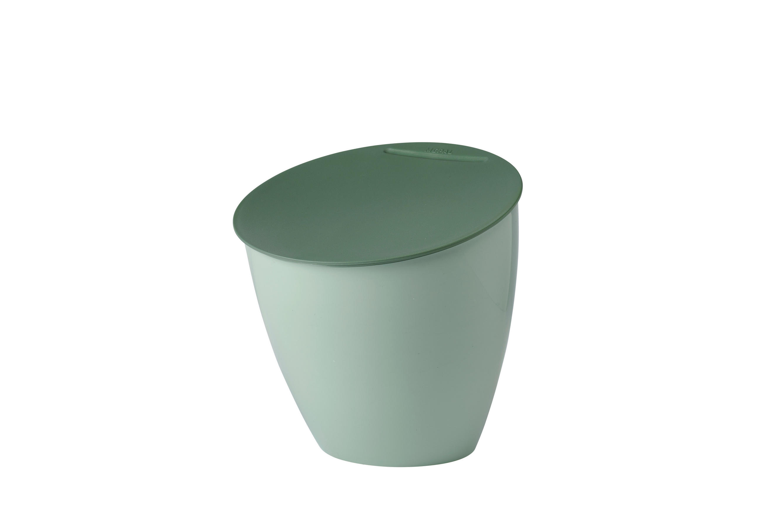ABFALLSAMMLER Calypso 2,2 L  - Salbeigrün, KONVENTIONELL, Kunststoff (17,5/17,5/18,4cm) - Mepal