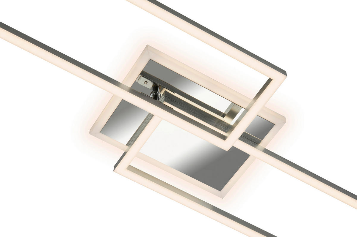 LED PLAFONJERA  - crna, Dizajnerski, metal/plastika (110/24,8/8cm)
