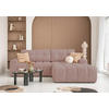 ECKSOFA  in Rot  268/184 cm  - Rot/Schwarz, Design, Kunststoff/Textil (268/184cm) - MID.YOU
