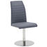 STUHL in Metall, Textil Grau, Edelstahlfarben - Edelstahlfarben/Grau, Design, Textil/Metall (44/98/65cm) - Novel STUHL in Metall, Textil Grau, Edelstahlfarben - Edelstahlfarben/Grau, Design, Textil/Metall (44/98/65cm) - Novel