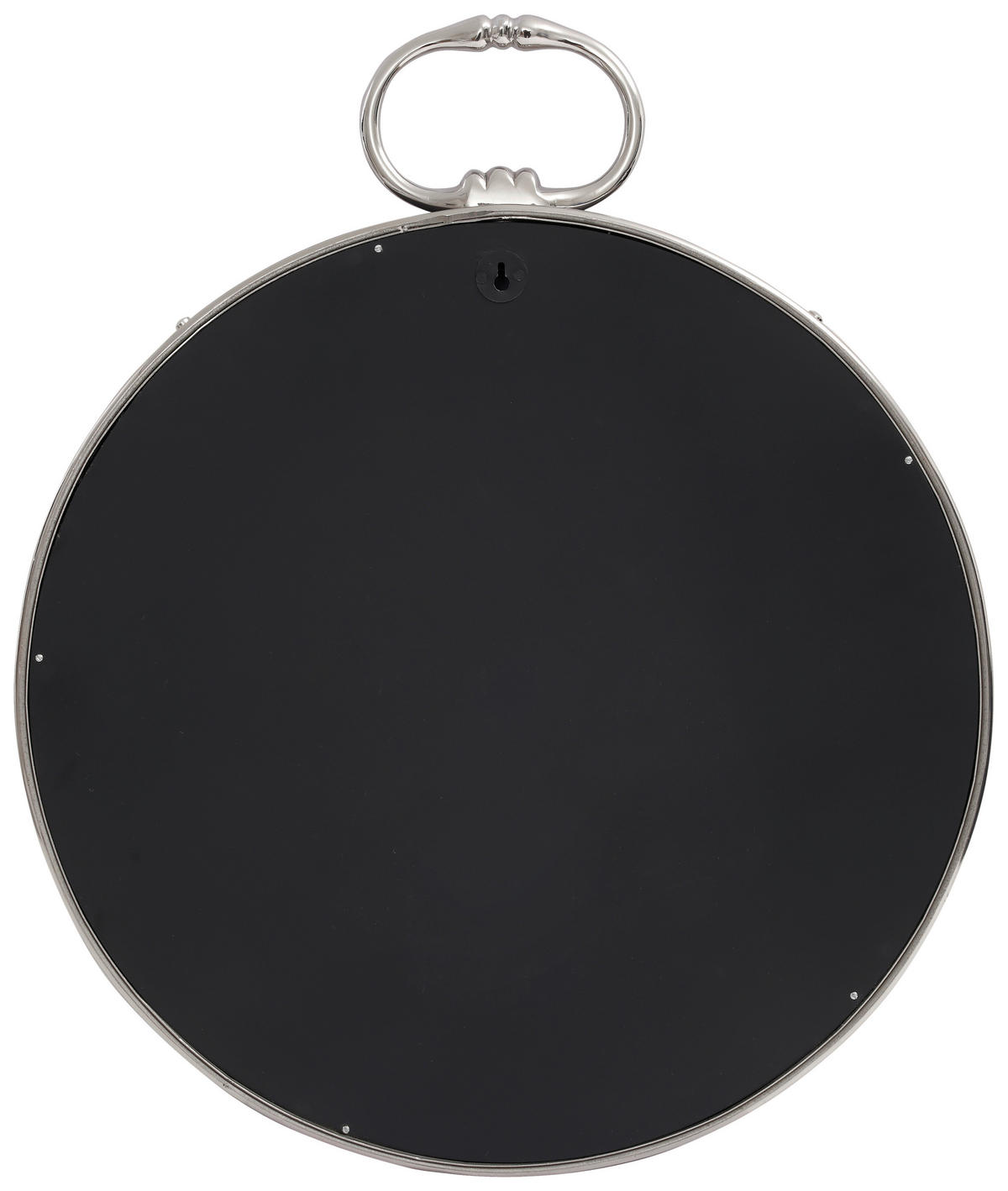 WANDSPIEGEL 51/62/5 cm  - Silberfarben/Schwarz, Lifestyle, Glas/Metall (51/62/5cm) - Kayoom