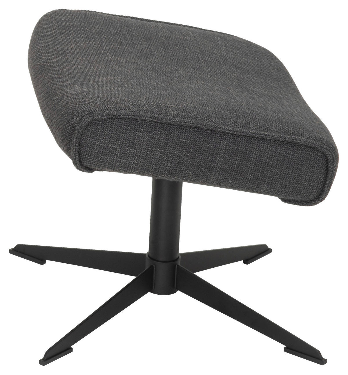 PALL i trä, metall, textil svart  - svart, Klassisk, metall/trä (56/44/44cm) - Welnova