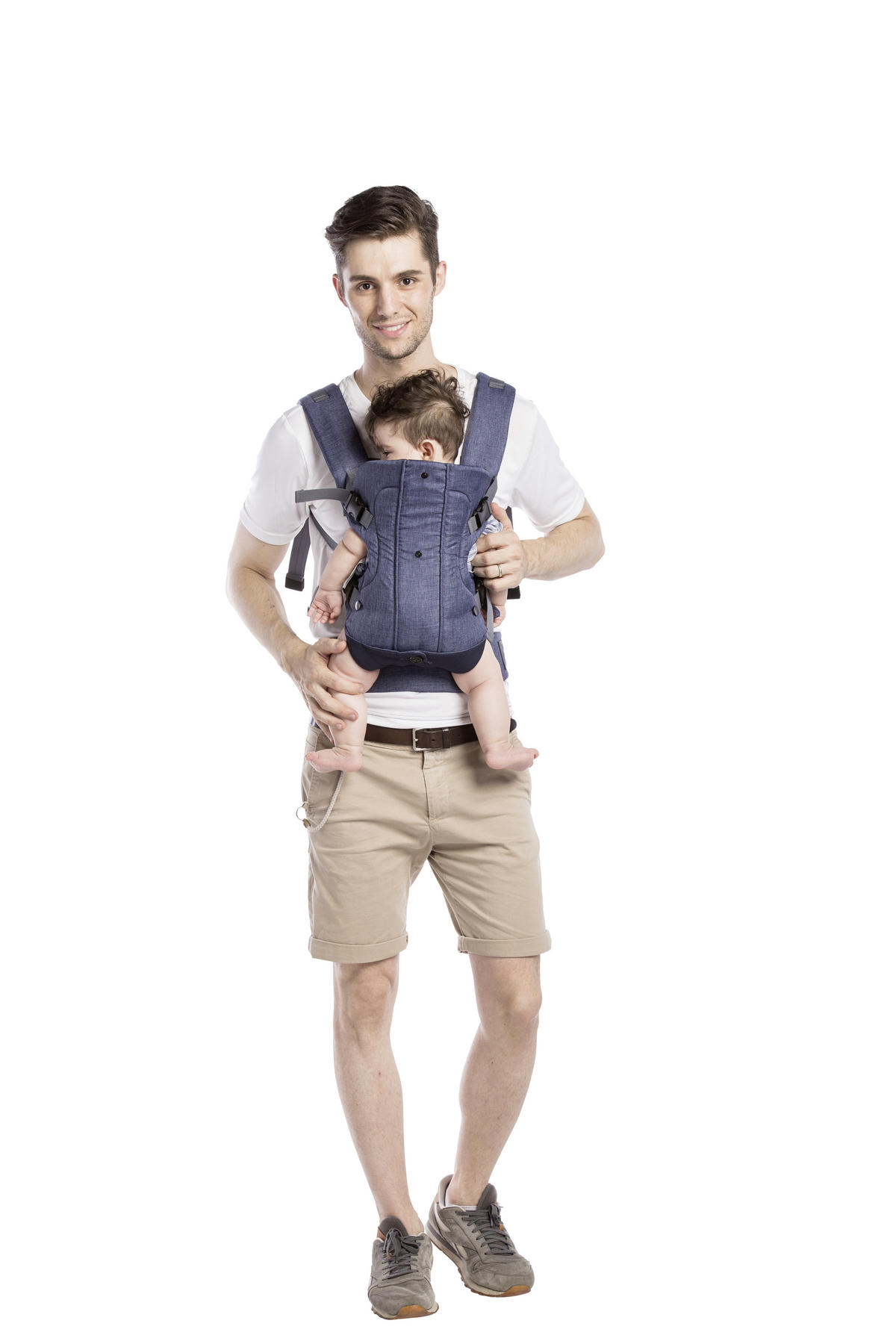 KENGUR NOSILJKA  Carry Me  - siva, Osnovno, tekstil - My Baby Lou
