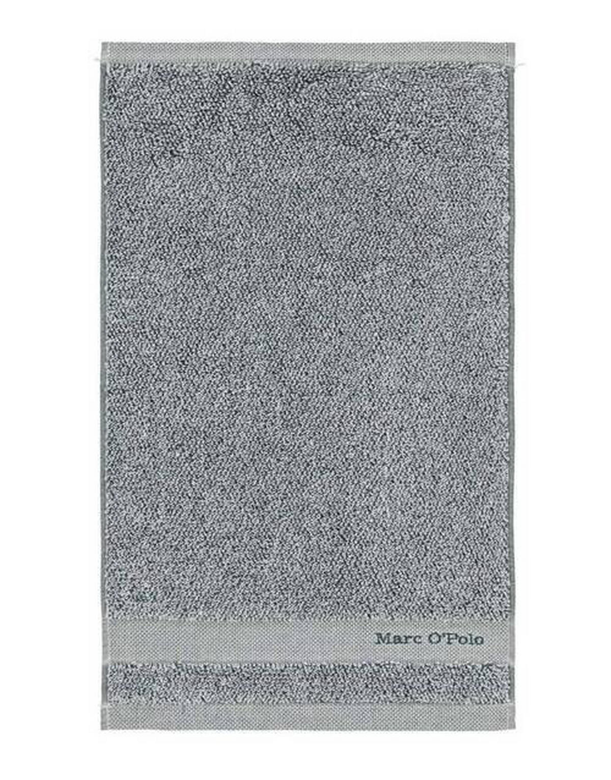 GÄSTETUCH MELANGE Dunkelgrün 30/50 cm  - Dunkelgrün, Basics, Textil (30/50cm) - Marc O'Polo