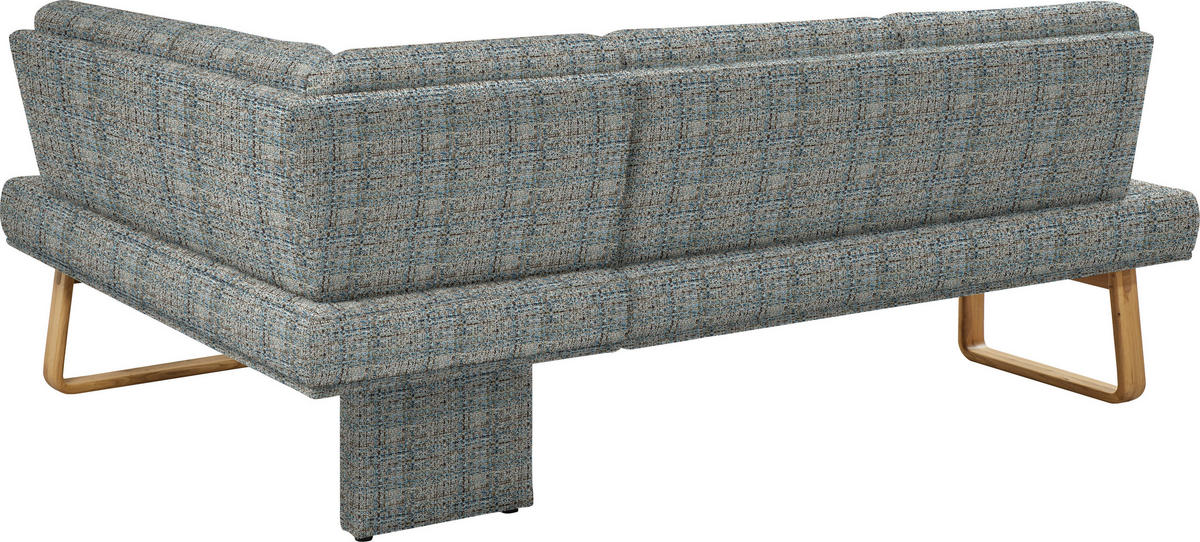 ECKBANK 240/174 cm  in Grau, Eichefarben  - Eichefarben/Grau, Design, Holz/Textil (240/174cm) - Dieter Knoll