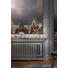 LED-TISCHLEUCHTE - Nickelfarben, Design, Metall (33cm)