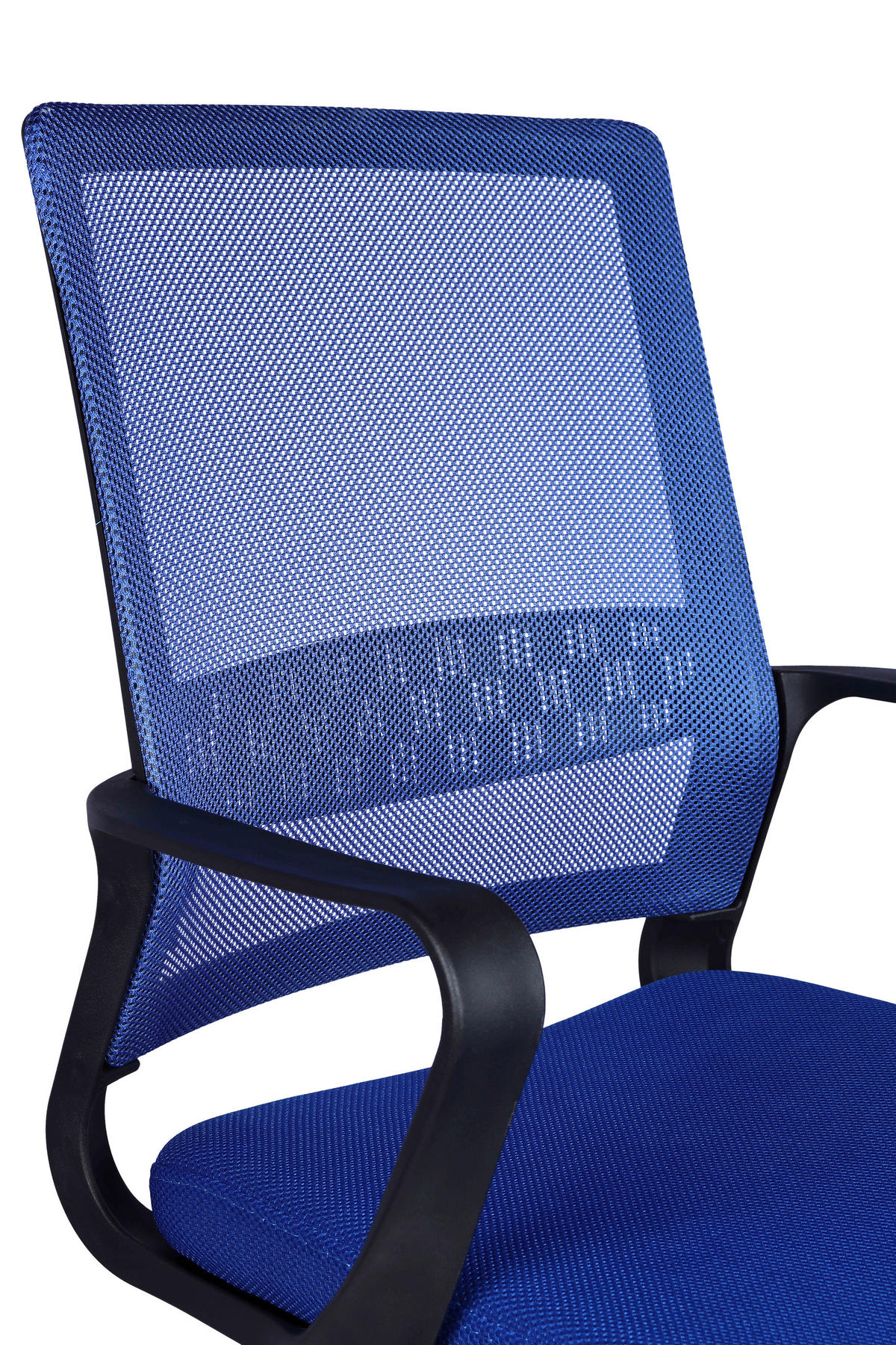 FORGÓSZÉK  feszített neccháló kék, fekete  - fekete/kék, Design, műanyag/textil (54/91/101/60cm) - Carryhome