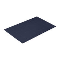 BADEMATTE Prato Blau 090/60 cm  - Blau, Basics, Textil (090/60cm) - Vossen