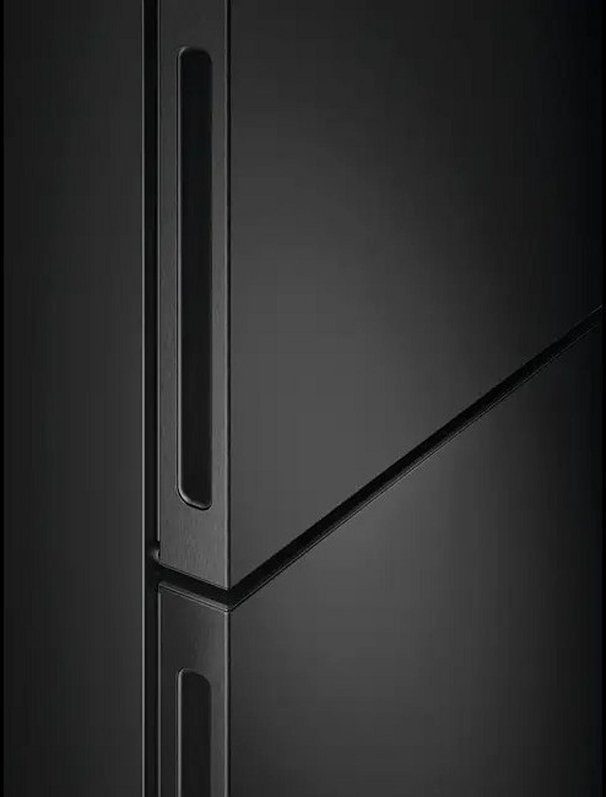 KÜHL-GEFRIER-KOMBINATION ORC8M362BL  - Schwarz, Metall (59,5/202/66,4cm) - AEG