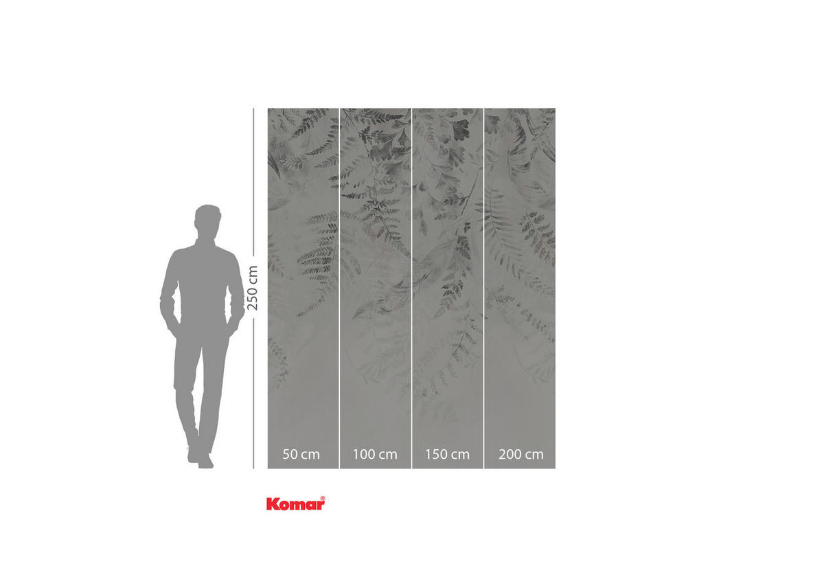 VLIESTAPETE  - Schwarz/Weiß, Basics (200/250cm) - Xora