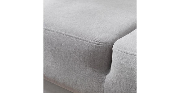 SCHLAFSOFA in Textil Hellgrau, Rot, Schwarz - Chromfarben/Rot, Design, Holz/Textil (214/83/95cm) - Venda