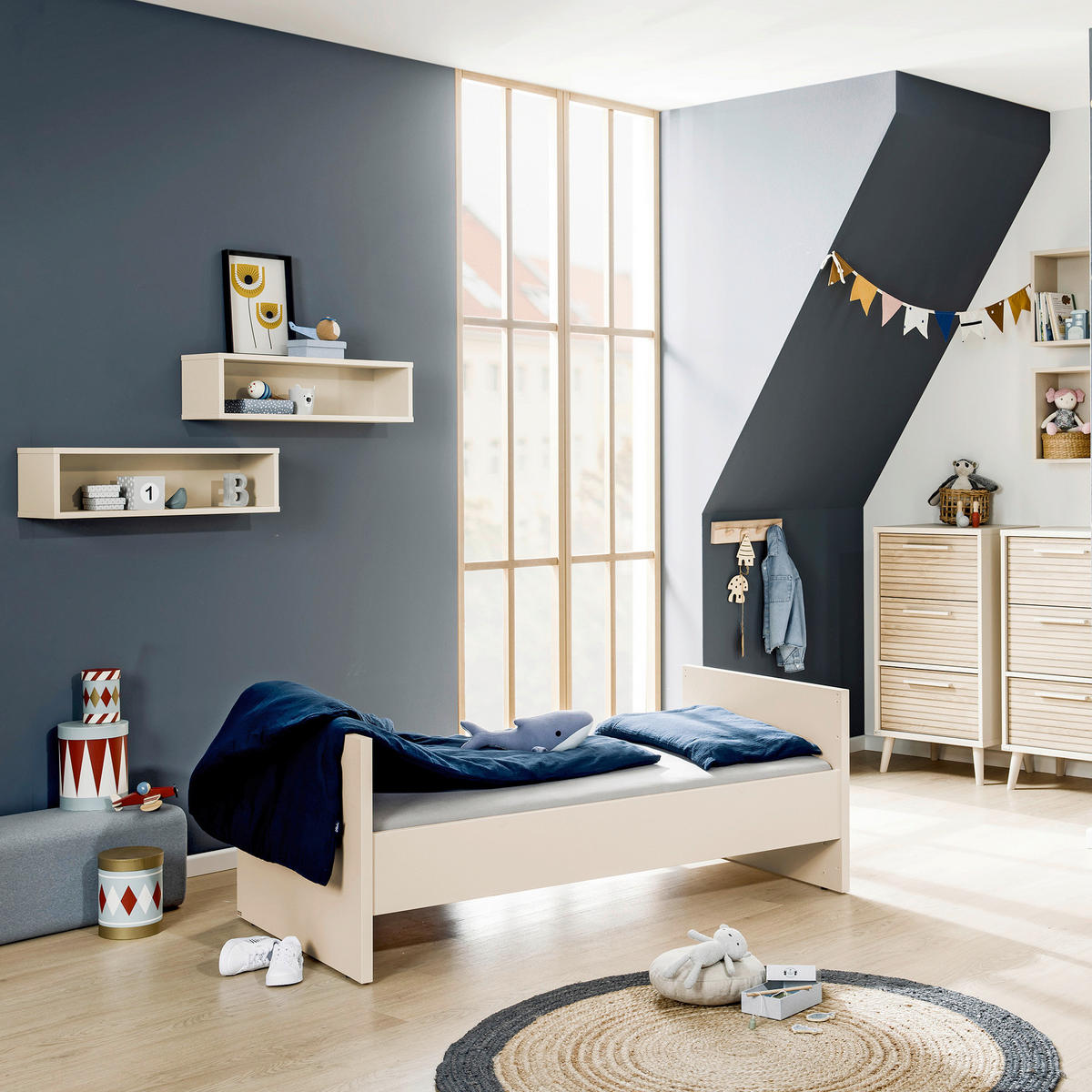 UMBAUSEITEN Eefje  - Beige, Basics, Holzwerkstoff (139cm) - Paidi