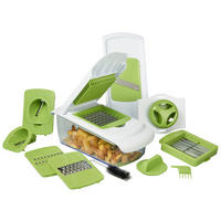 GRÖNSAKSSKÄRARE SET  - vit/grön, Basics, metall/plast - Homeware Profession.