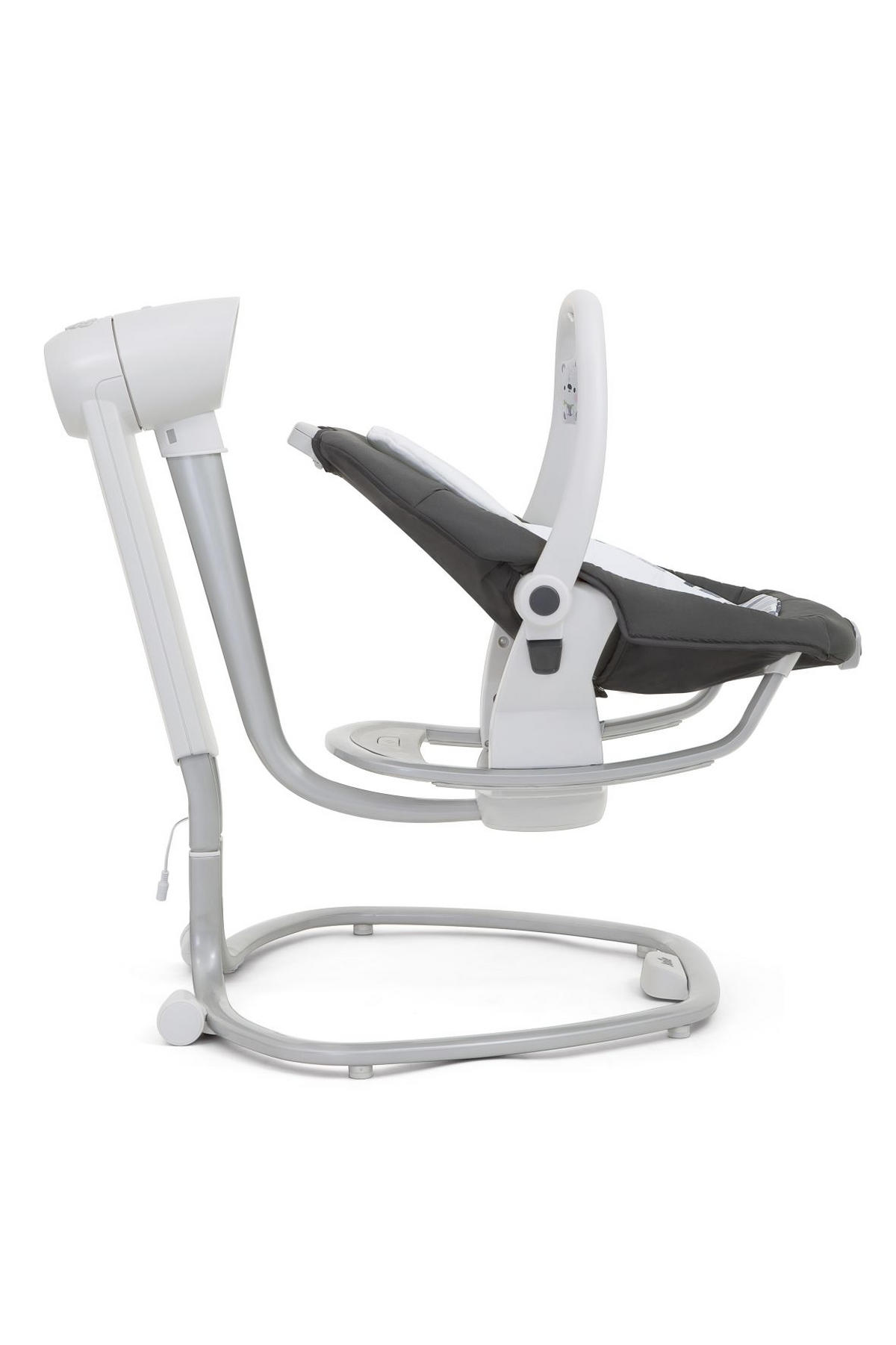 SCHAUKELWIPPE Serina 2 in 1 Logan Silberfarben   - Silberfarben/Weiß, Basics, Textil/Metall (72,5/81,5/91,5cm) - Joie