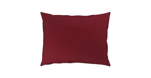 POLSTERBEZUG 70/90 cm  - Weinrot, Basics, Textil (70/90cm) - Novel