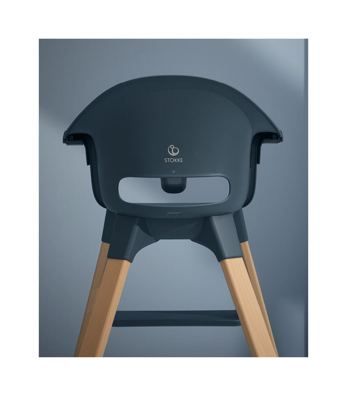 HOCHSTUHL Clikk  - Dunkelblau/Naturfarben, Design, Holz/Kunststoff (56/82.5/69cm) - Stokke