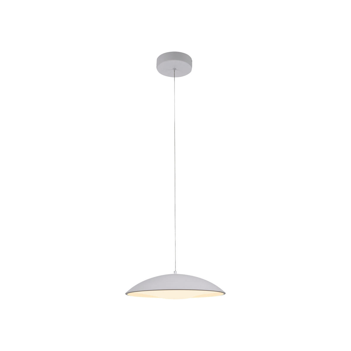 LED-PENDELLEUCHTE SW LENTE 40/40/180 cm   - Weiß, KONVENTIONELL, Kunststoff/Metall (40/40/180cm) - Schöner Wohnen