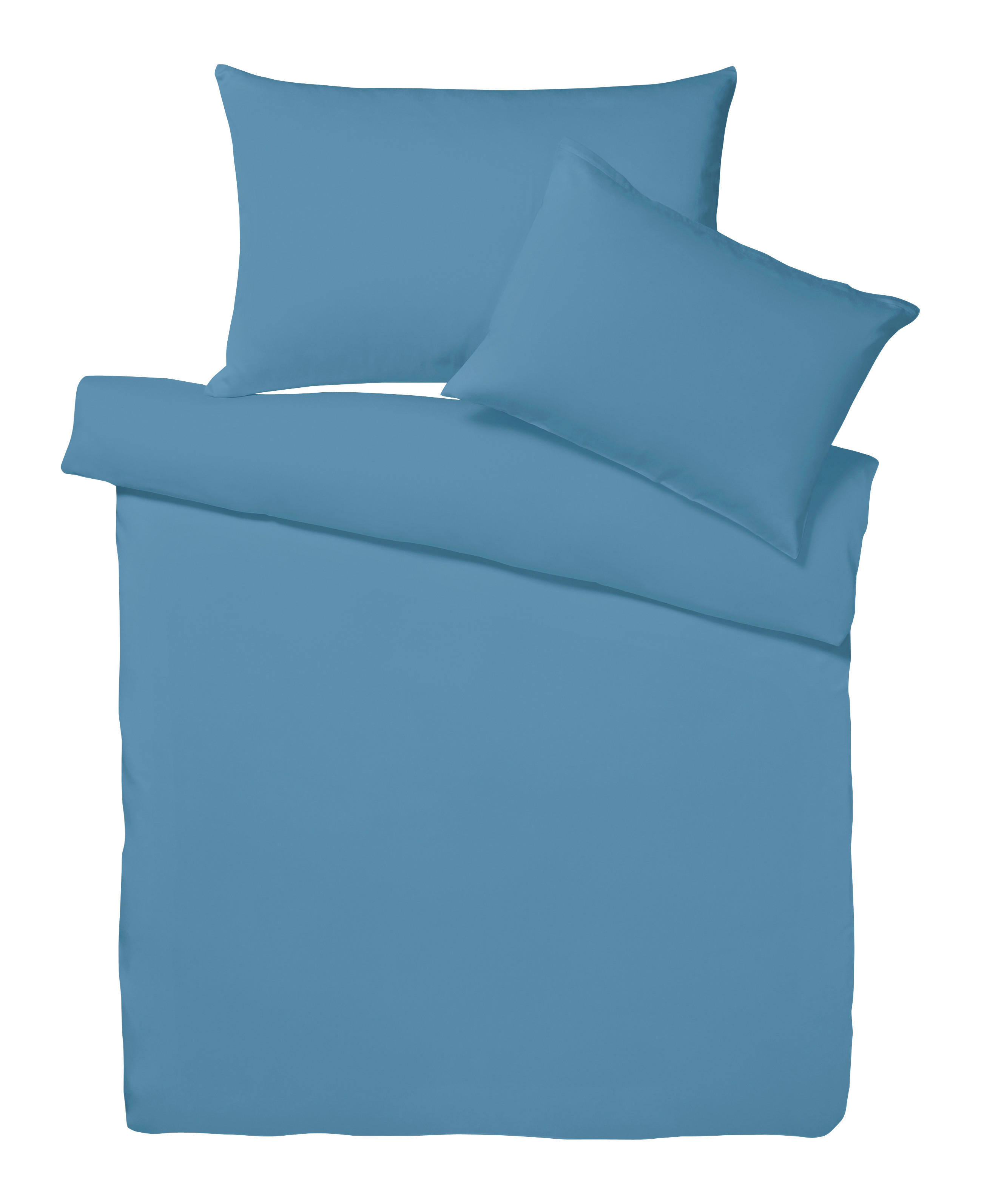 KOPFKISSENBEZUG 65/100 cm  - Blau, Basics, Textil (65/100cm) - Dieter Knoll