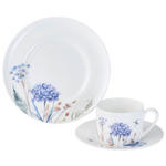 KAFFEESERVICE Fiore 18-teilig  - Multicolor, Trend, Keramik - Novel