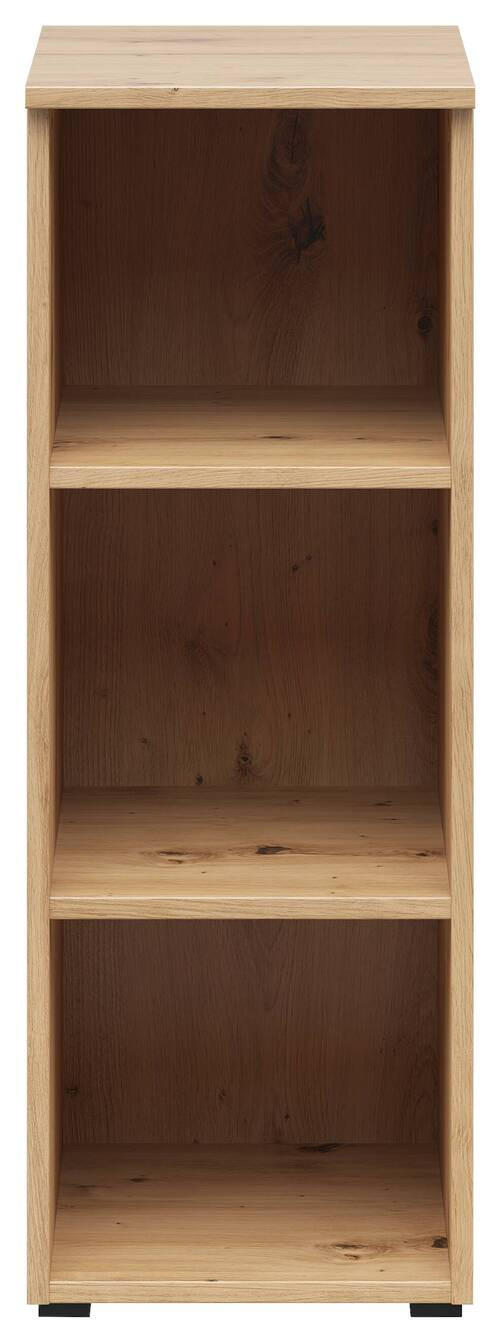 REGÁL, dub artisan, 30/83/40 cm - antracitová/dub artisan, Modern, kompozitné drevo/plast (30/83/40cm) - Carryhome