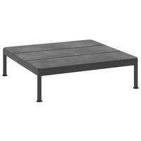 COUCHTISCH 90/90/26 cm quadratisch Anthrazit  - Anthrazit, Design, Metall (90/90/26cm) - Lomoco