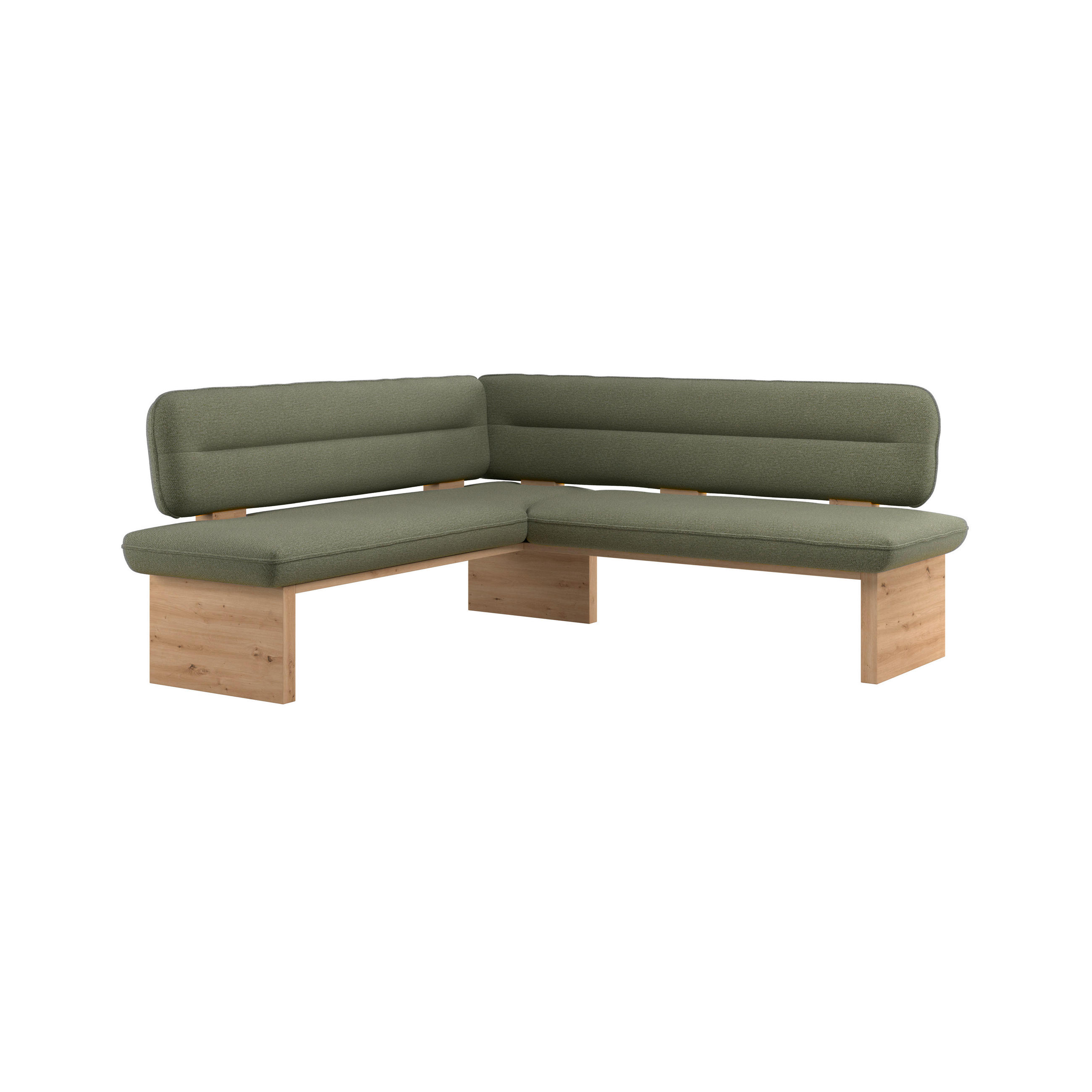 P & B Eckbank Grün 232x170 cm