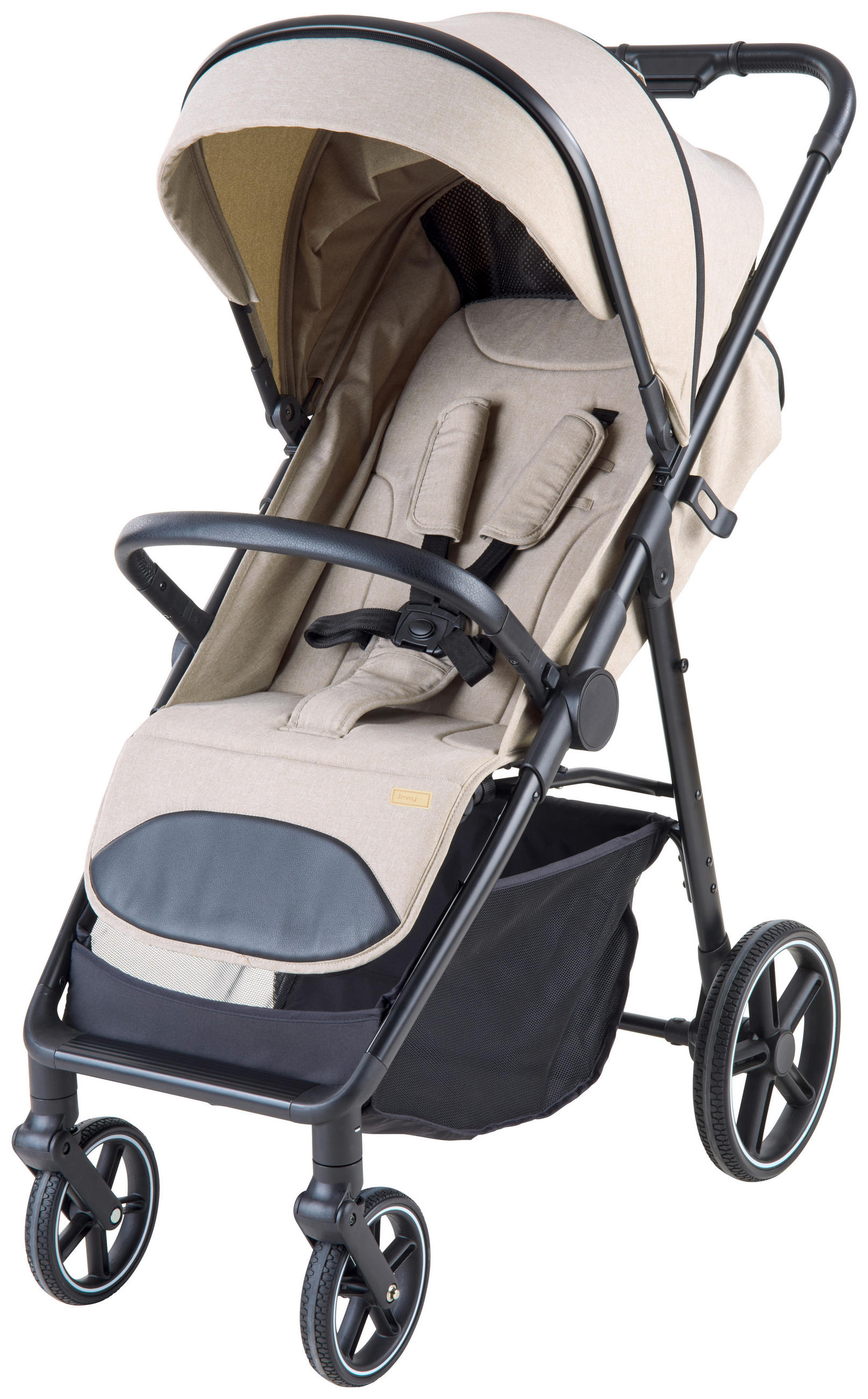 BUGGY Light Cruiser  - Beige/Schwarz, Basics, Kunststoff/Textil (55/56/107cm) - Jimmylee