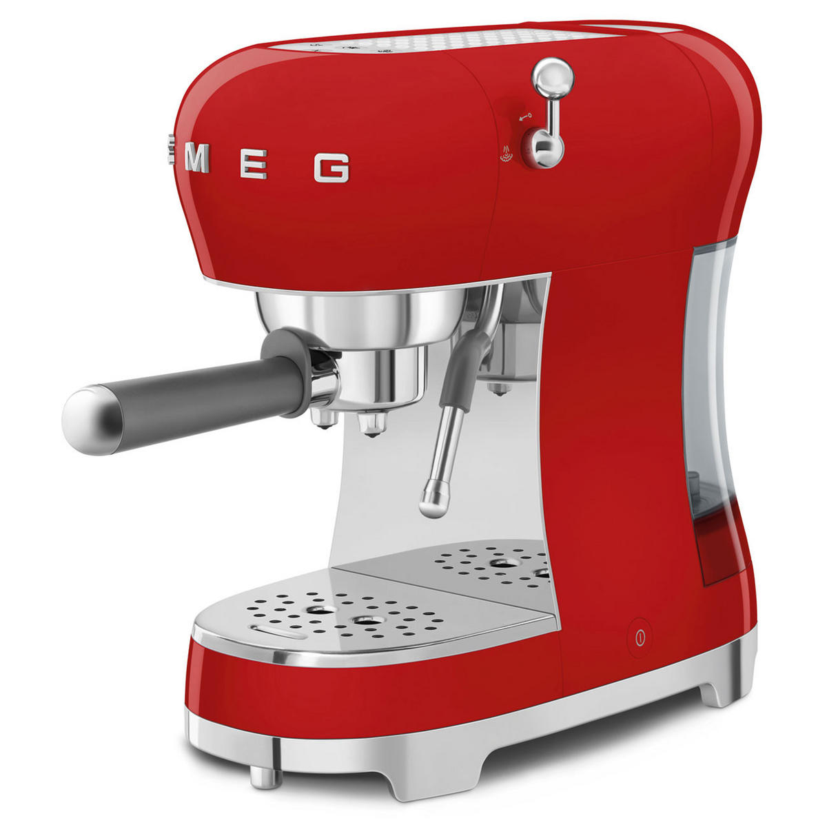 ESPRESSOMASCHINE 50´s Style  - Rot, Design, Kunststoff/Metall (14,9/33/32,9cm) - SMEG