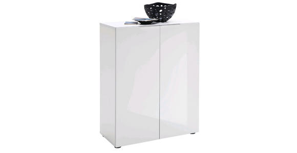 SCHUHSCHRANK 80/101/39 cm - Edelstahlfarben/Schwarz, Design, Holzwerkstoff/Kunststoff (80/101/39cm) - Carryhome