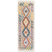 LÄUFER 60/190 cm Kamal  - Multicolor/Creme, Design, Textil (60/190cm)