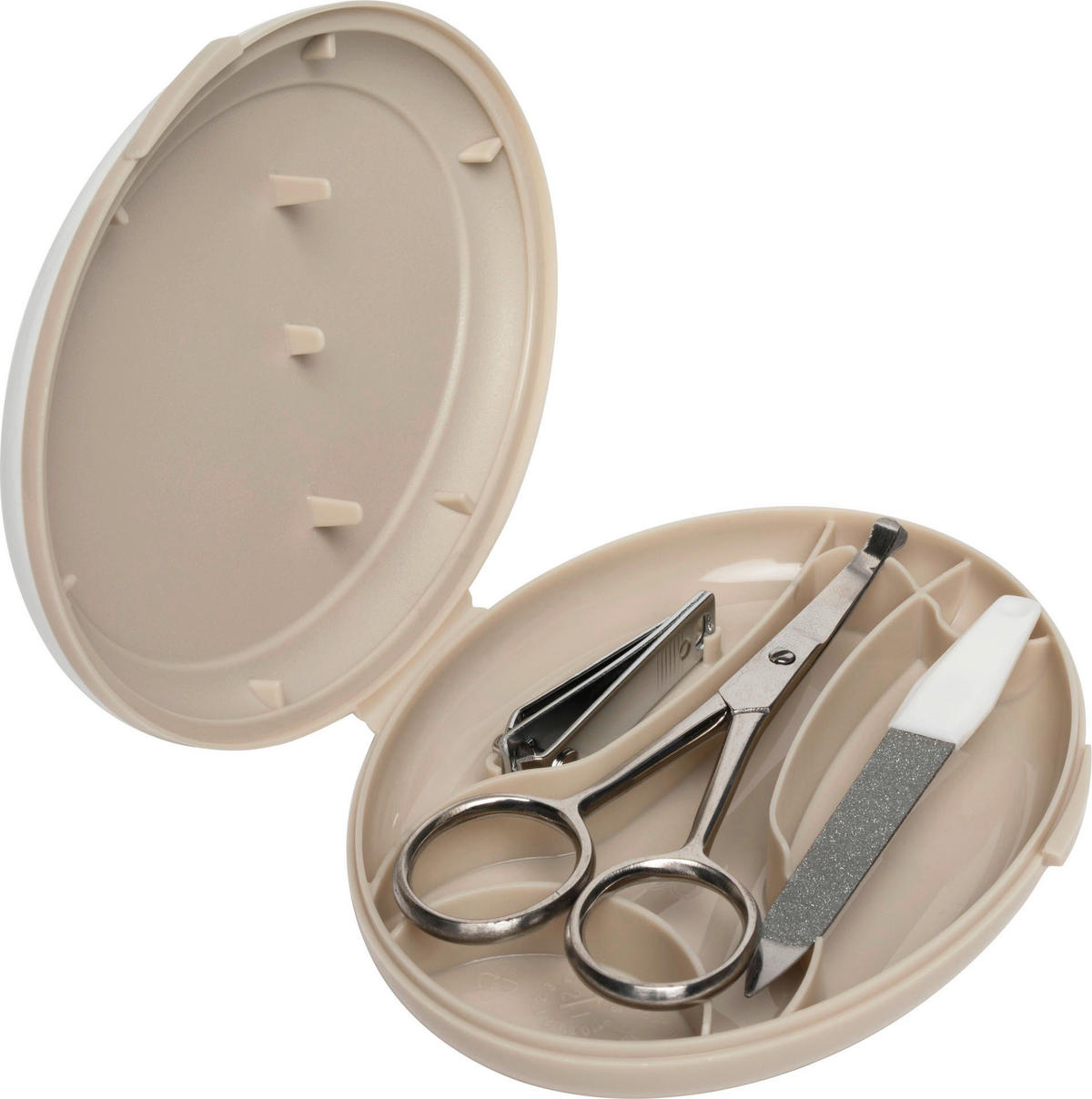 BABYPFLEGESET - Taupe, Basics, Kunststoff (9.2/11.8/2.2cm) - Bebe Jou