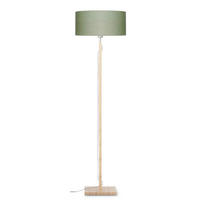 STOJACÍ LAMPA, 47/167 cm  - zelená/přírodní barvy, Trend (47/167cm) - Good & Mojo