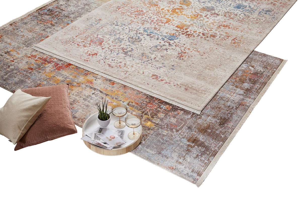 VINTAGE-TEPPICH 240/340 cm Samarkand Creme  - Creme, LIFESTYLE, Textil (240/340cm) - Novel