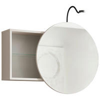 SPIEGELSCHRANK 80/60/20 cm  - Kaschmir, LIFESTYLE, Glas/Holzwerkstoff (80/60/20cm) - home24