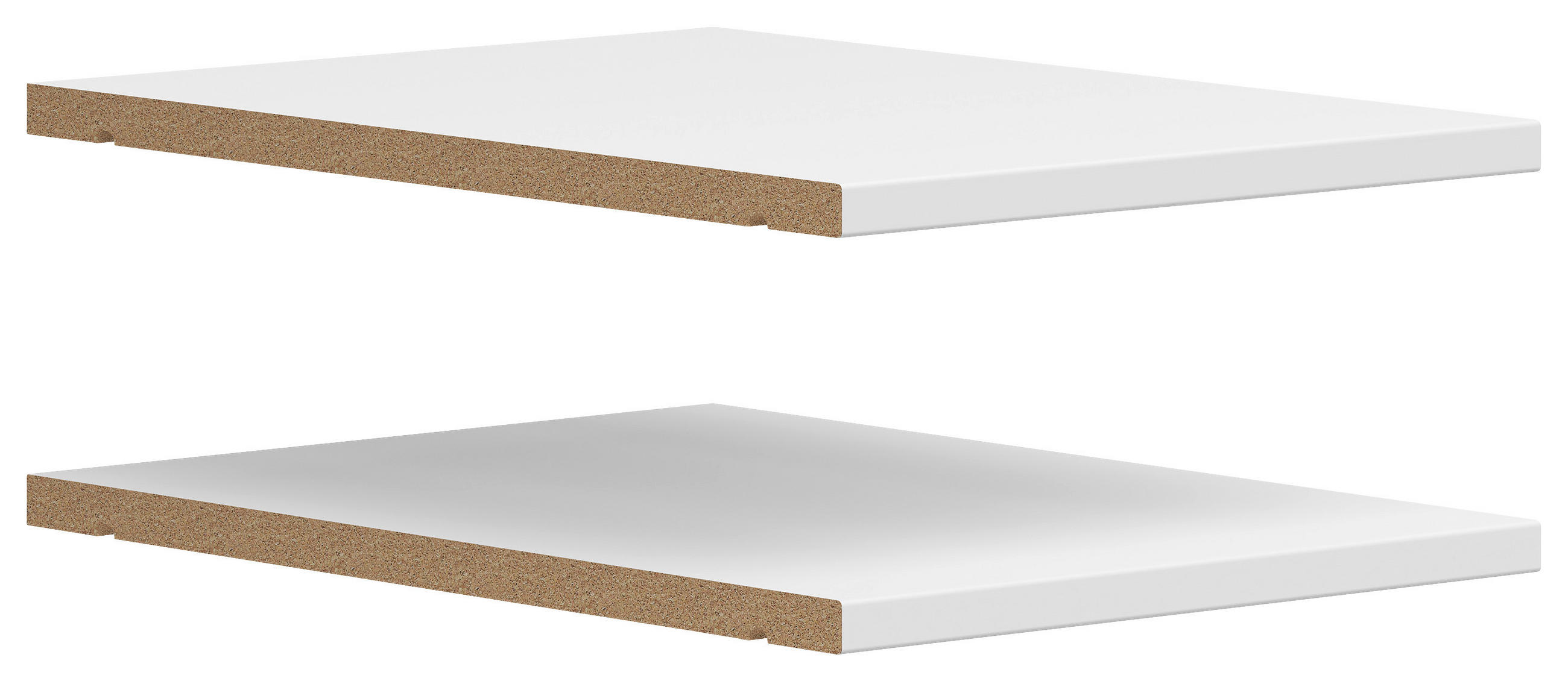EINLEGEBODEN - Weiß, MODERN, Holzwerkstoff (26,9/1,5/36cm) - Carryhome