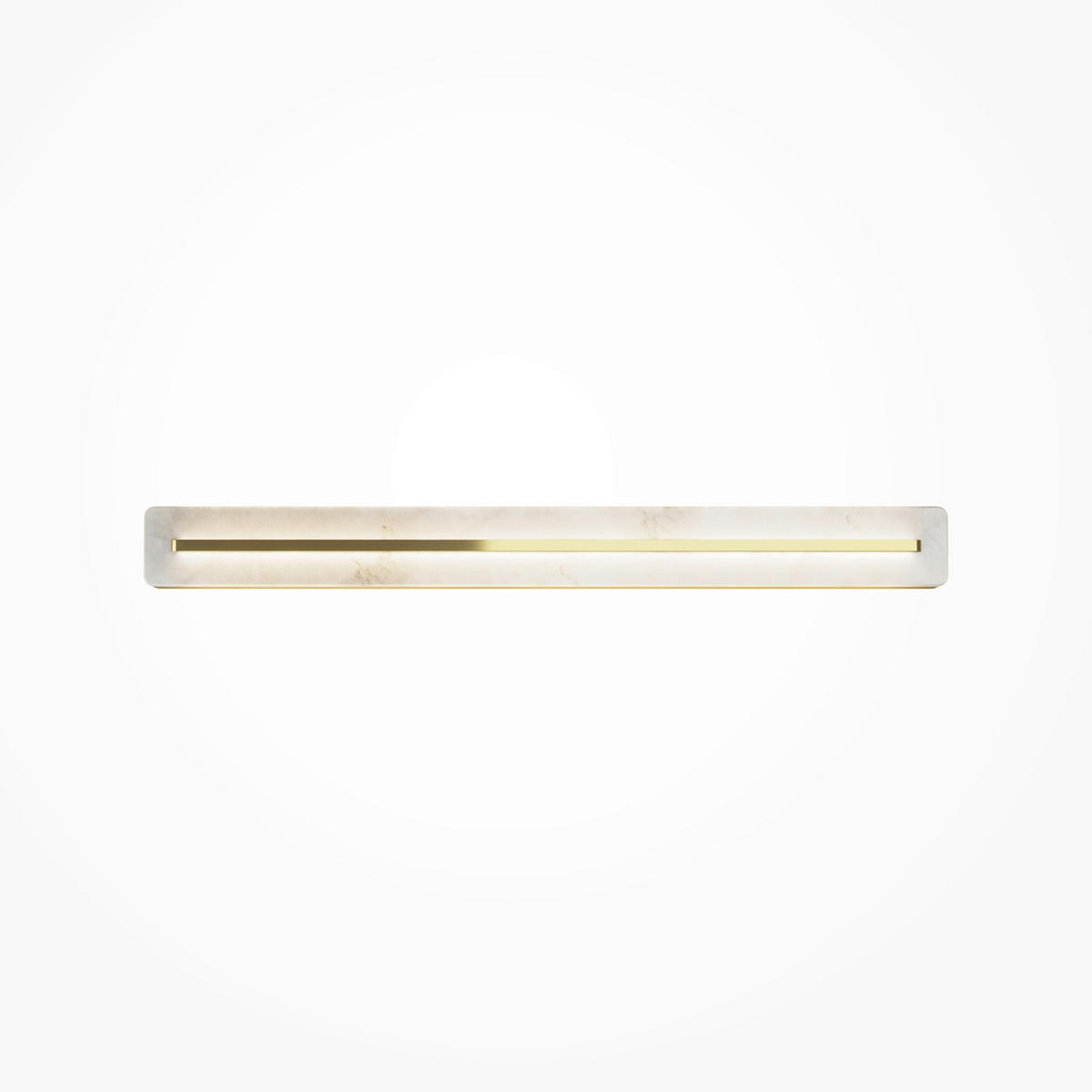 WANDLEUCHTE - Messingfarben, Design, Metall (6,6/8/80cm) - MAYTONI