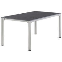 GARTENTISCH 165/95/74 cm Metall rechteckig  - Anthrazit/Graphitfarben, Basics, Kunststoff/Metall (165/95/74cm) - Sieger