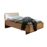 BETT 100/200 cm  in Eichefarben, Champagner  - Champagner/Eichefarben, KONVENTIONELL, Holz (100/200cm) - Venda