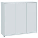 SCHUHSCHRANK Alice Springs  in 109,2/99,1/34,9 cm  - Hellgrau/Grau, MODERN, Holzwerkstoff (109,2/99,1/34,9cm) - Xora