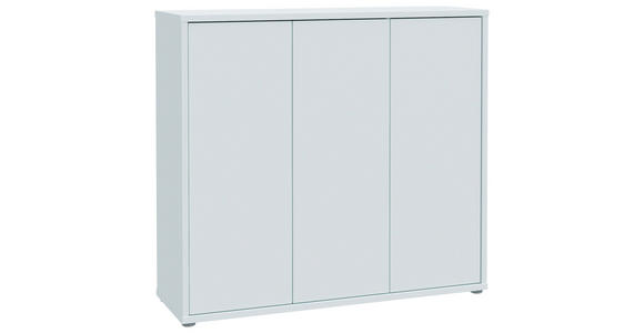 SCHUHSCHRANK Alice Springs  in 109,2/99,1/34,9 cm  - Hellgrau/Grau, MODERN, Holzwerkstoff (109,2/99,1/34,9cm) - Xora