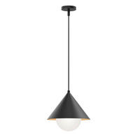 Lampă Suspendată 32/34,3 cm  - negru, Konventionell, metal (32/34,3cm) - Elstead Lighting