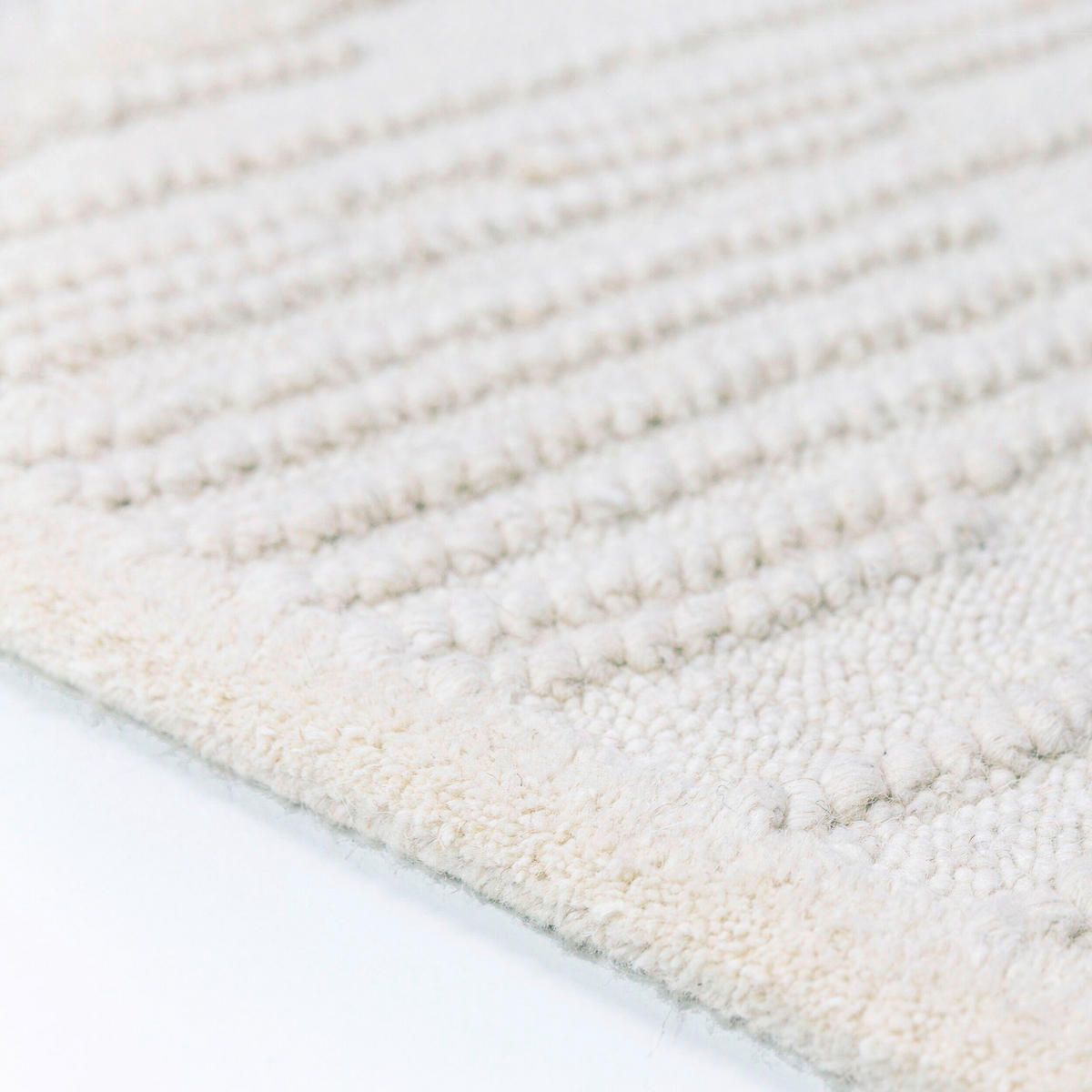 WOLLTEPPICH 200/300 cm Weiß  - Weiß, Basics, Textil (200/300cm)