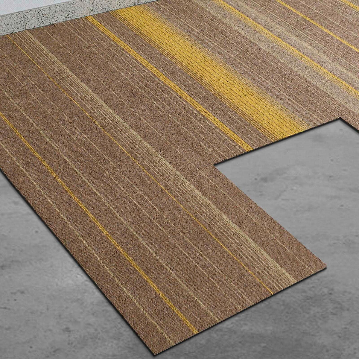 TEPPICHFLIESE - Beige, Basics, Kunststoff/Textil (50/50cm) - Esposa