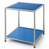 STANDREGAL Blau  - Blau, Basics, Metall (40/46/40cm) - Floordirekt