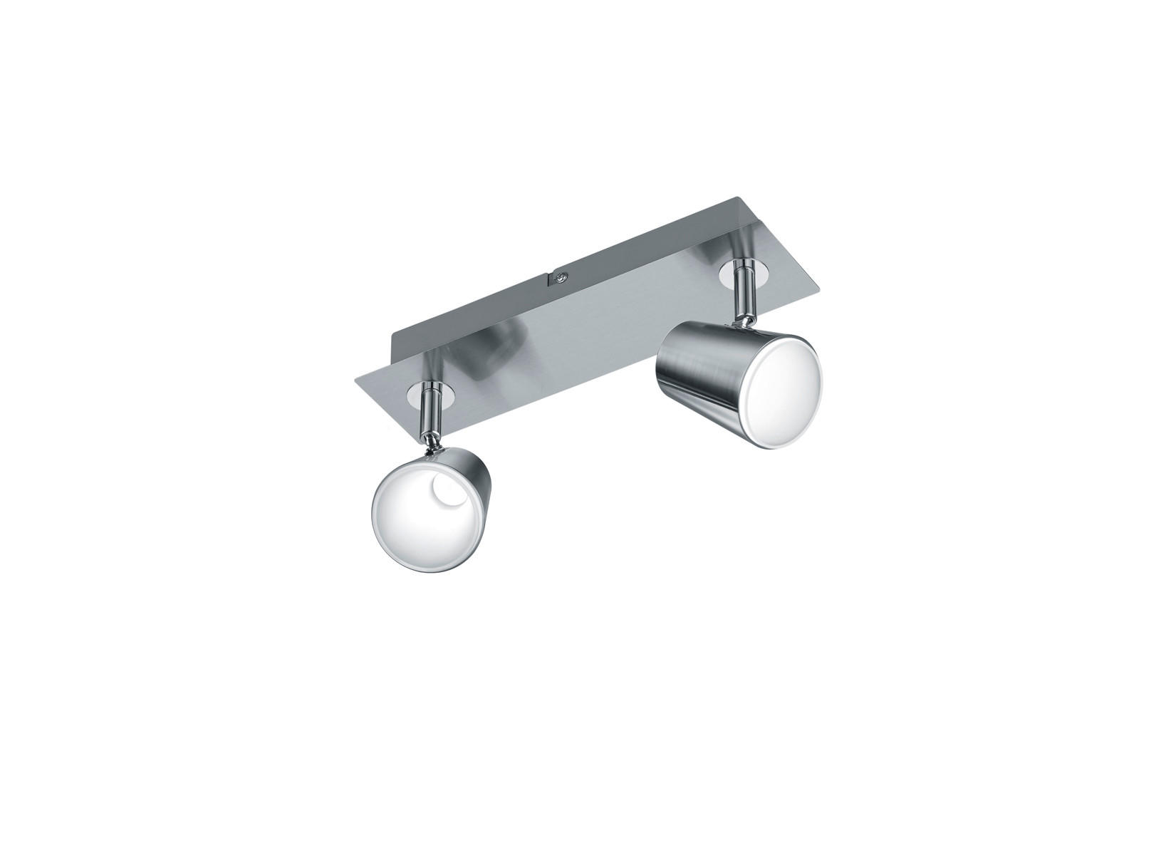 LED-DECKENSTRAHLER   - Chromfarben/Nickelfarben, Design, Kunststoff/Metall (9,5/28,5/16,0cm) - Trio Leuchten