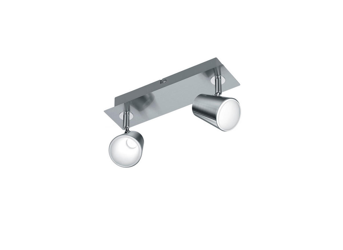 LED-DECKENSTRAHLER   - Chromfarben/Nickelfarben, Design, Kunststoff/Metall (9,5/28,5/16,0cm) - Trio Leuchten